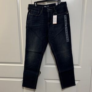 Old Navy Men's Midnight Blue Straight Jeans